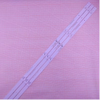 Подсветка 43" CRH-BK43Y1U513030T030608F-REV1.4, 3 ленты, 6LED, 3V, 778мм, с разбора