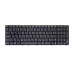 Клавиатура Asus N53 K53 черная, рамка черная, плоский Enter, Б/У