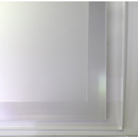 Рассеиватель 49" Edge LED, 2*60 LED, LC490EQG-FLM3 (отражатель, пластик, два поляризатора)