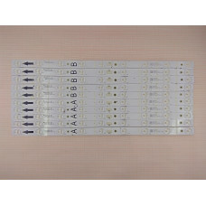 Подсветка 43" JL.D43033330-004A(B)S-M_V03 (5A+5B) (10 лент) 9LED 3V 478мм, Б/У