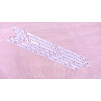 Подсветка 43" V0T7-430SMA-R0, V0T7-430SMB-R0, 3 ленты, 10LED, 3V, 807мм, с разбора