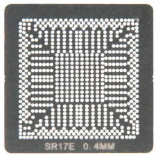 Трафарет BGA SR17E 0.4MM для DH82HM87, по размеру чипа