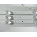 Подсветка 65" 06-43F5-3030-0D22-3X8-782X12-190719-A, 3 ленты, 8LED, 3V, 782 мм, с разбора