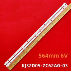 Подсветка 32" KJ32D05-ZC62AG-03, 2 ленты, 5LED, 6V, 564 мм, NEW