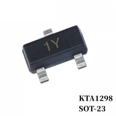 Транзистор KTA1298 (1Y), NPN, 30V, 0.8A, 0.2W, SOT-23-3