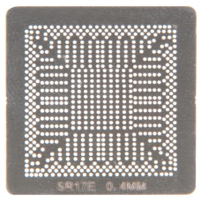Трафарет BGA SR17E 0.4MM для DH82HM86, по размеру чипа