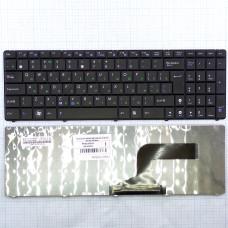 Клавиатура Asus N53 K53 черная плоский Enter, VER-2, NEW