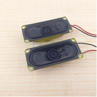 Динамики 70x30x20, комплект 2 шт, 5W, 6Ω