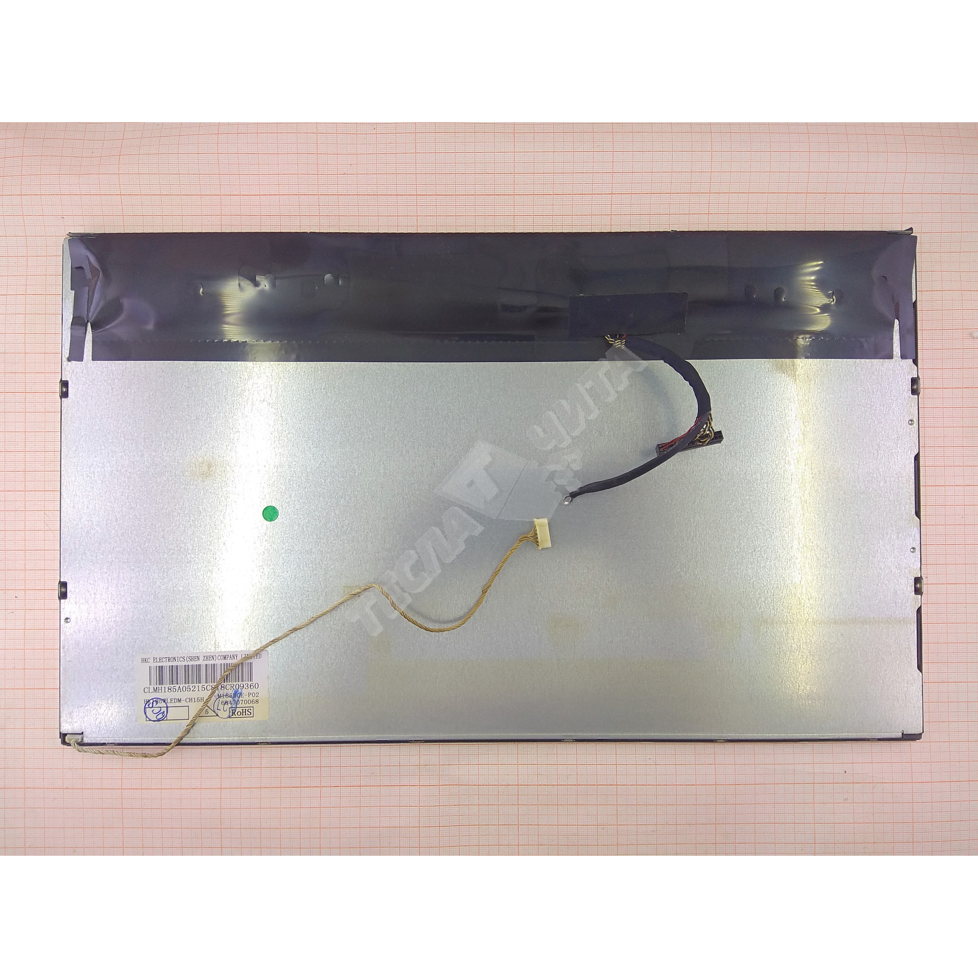 Матрица M185BGE-P02 1366x768 30pin LVDS (1ch, 8-bit)