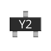 Транзистор SS8550 (Y2), PNP, 25V, 1,5A, SOT-23-3