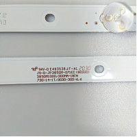 Подсветка 32" JS-D-JP385DM-071EC, 2 ленты, 6LED, 6V, 670 мм, с разбора