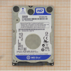 HDD 2.5" Western Digital WD3200LPVX 320Gb SATA-III 8Mb 5400rpm, Б/У