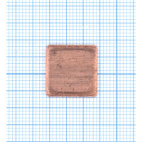 Медная термопрокладка 1.0мм - 1шт.