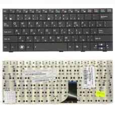 Клавиатура Asus Eee PC 1001, 1005, 1005P, 1005PEG, 1005HA, 1008HA черная, плоский Enter
