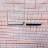 Коннектор FFC/FPC 1.0 мм 22 pin поворотный передний