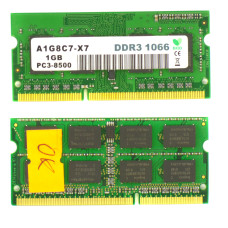 SODIMM DDR3L OEM 1Gb 1066 МГц (PC3-8500) [A1G8C7-X7] Б/У