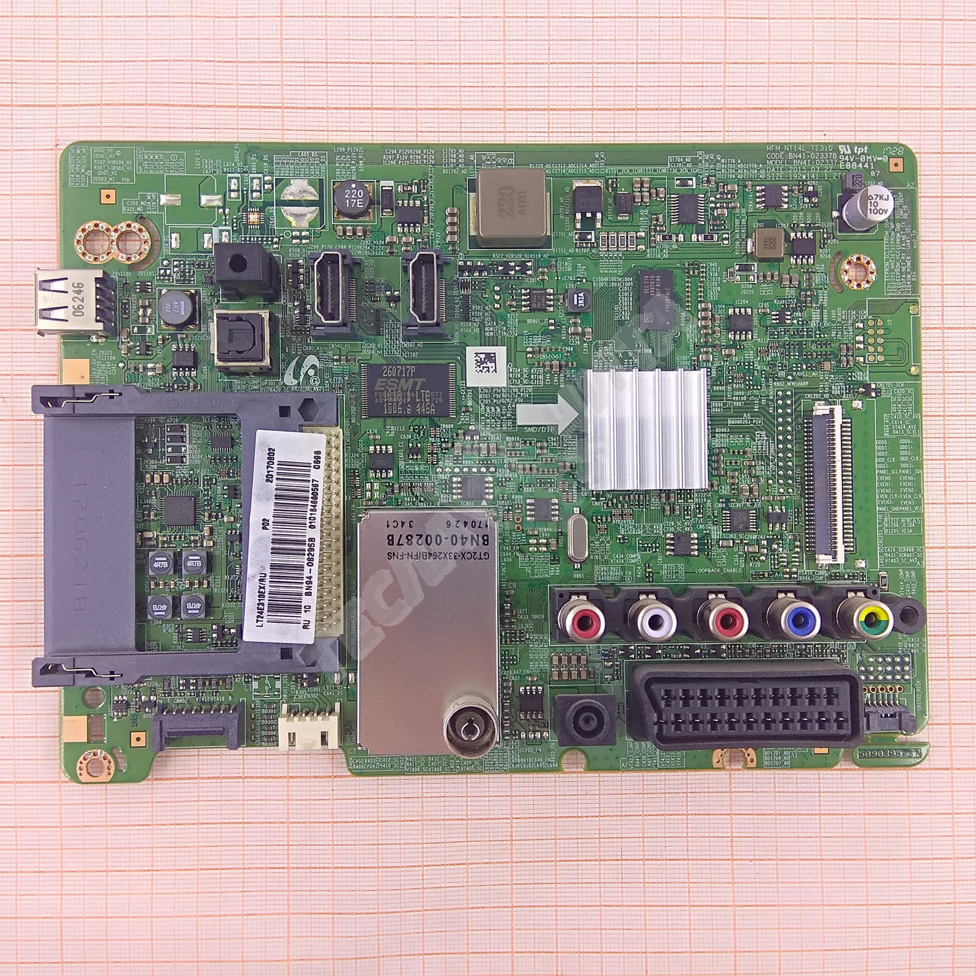 Плата Main BN41-02337B BN94-08295B Samsung LT24E310EX (V236BJ1-LE2)