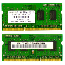 SODIMM DDR3 Elpida 1Gb 1333 MHz (PC3-10600) [GU672203EP0200] Б/У