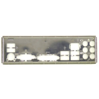 Заглушка мат.платы AJOHO, 1x PS/2, COM 1x 9pin, VGA 1x 15pin, 4x USB2.0, 1x RJ-45, 6x Audio