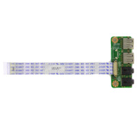 Плата 15BFR7-051001 (14B512-FR7021), 2 USB + 2 AUDIO JACK 3.5