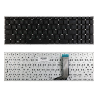 Клавиатура Asus X756U, X756UB, X756UJ, X756UQ Series черная, без рамки, плоский Enter