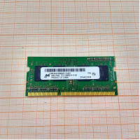Память SODIMM DDR3 Micron 2Gb 1333 MHz (PC3-10600), MT8JSF25664HZ-1G4D1