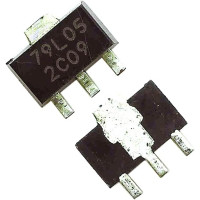 79L05 стабилизатор 5V 0,1A SOT-89-3