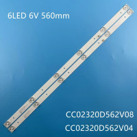 Подсветка 32" CC02320D562V08 CC02320D562V04 32E9 2X6, 2 ленты, 6LED, 6V, 560мм, NEW