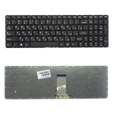 Клавиатура Lenovo IdeaPad B5400, M5400 черная, без рамки, плоский Enter
