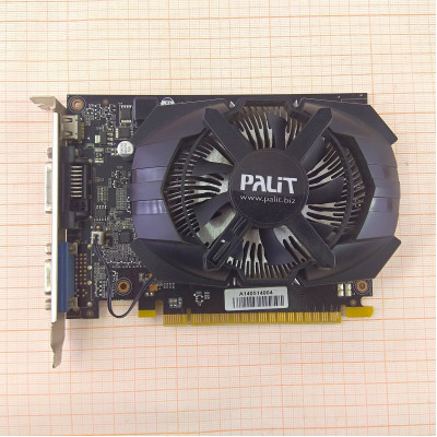 Видеокарта Palit NVIDIA GeForce GT 740 1Gb Б/У