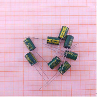 Конденсатор 35V 220uf (8x13) ChangX LOWESR