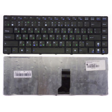 Клавиатура Asus K43T черная, рамка черная, горизонтальный Enter, Б/У