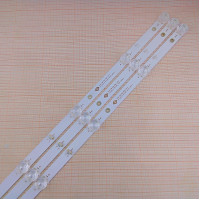 Подсветка 43" A09-8#/S2235-ZD2, 3 ленты, 8LED, 3V, 738 мм, с разбора