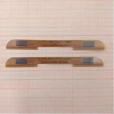 Шлейф матрицы U_FPC_68P_(FLAT_76MM) (LJ41-13475D) WZ1848, LMC650FN04 (80 мм)