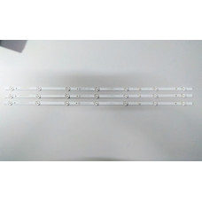 Подсветка 32" CRH-ZG40G5SP30300703913, 3 ленты, 7LED, 3V, 764 мм, с разбора