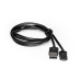 Кабель iQFUTURE MicroUSB -> USB 2.0 A для Samsung Galaxy S7, S7 Edge, S6, A7, J5, Note черный 1 м