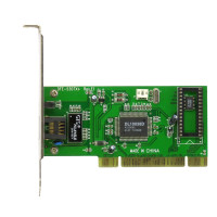 Сетевая карта D-Link DFE-530TX+, PCI, 10/100 Мбит/сек, DL10038D, Поддержка 802.3x Flow Control, Б/У