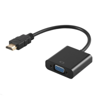 Переходник с HDMI на VGA 1080P (XBox, PS4, PC, Notebook, TV)