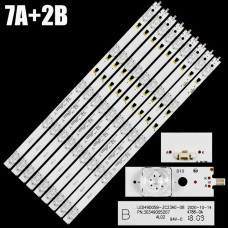 Подсветка 50" LED49D05A-ZC23AG-08 7A2B, 9 лент, 5LED, 3V, 456мм, NEW