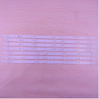 Подсветка 43" JL.D43022330-017CS-M, 7 ленты, 4LED, 3V, 393мм, с разбора