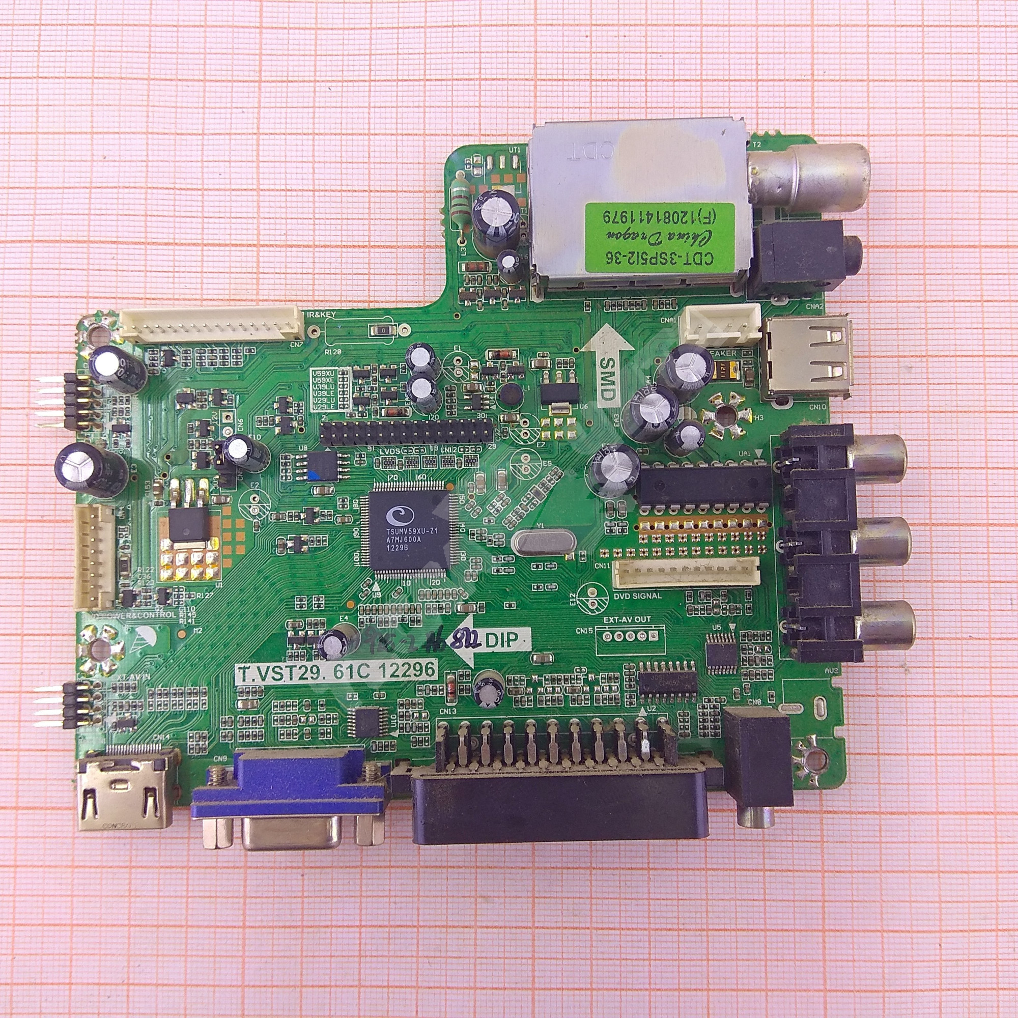Плата Main T.VST29.61C 12296 Supra STV-LC1941WL (M185BGE-P02)
