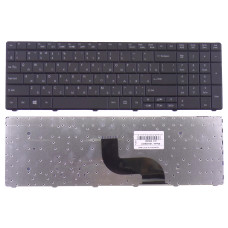 Клавиатура Acer Aspire E1-521, E1-531, E1-571 черная без рамки плоский Enter, новая