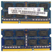 Память SODIMM DDR3 Hynix 4Gb 1333 MHz (PC3-10600), HMT351S6CFR8C-H9