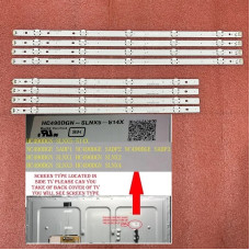 Подсветка 49" LGE-WICOP-49inch-UHD_REV06-A/B, 8 лент, 8LED, 3V, 993 мм, NEW