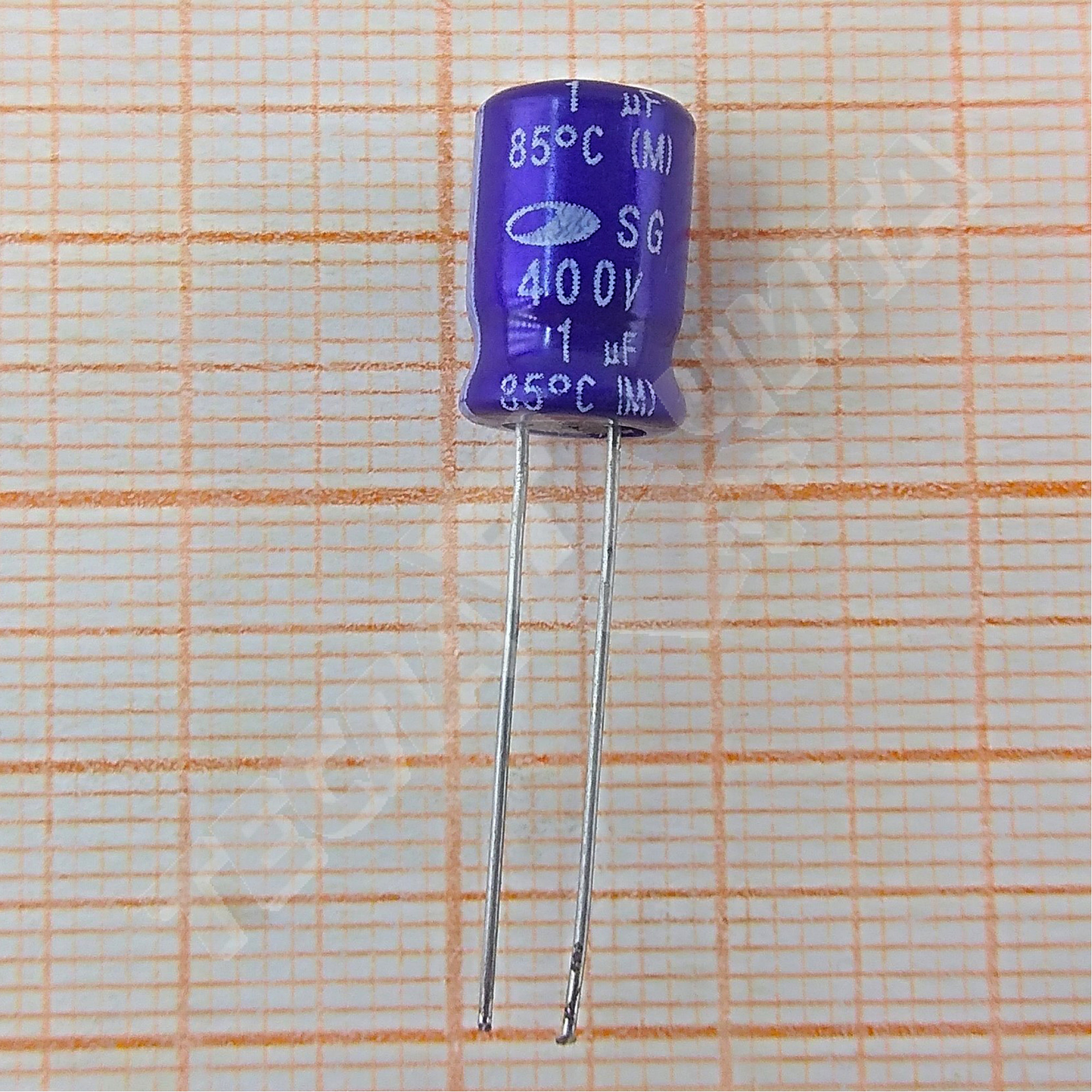 Конденсатор 400V 1uf (8x12), (8x11) SG