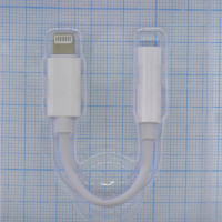 Адаптер Kstati Audio Lighting - 3.5 jack белый