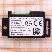 Модуль Bluetooth PANASONIC DBUB-P705 (DBUB-P705) с разбора