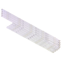 Подсветка 49" HC490DGG-SLTLB-719X, LC49490134B/135B, 8 лент, 9LED, 3V, 13мм, с разбора