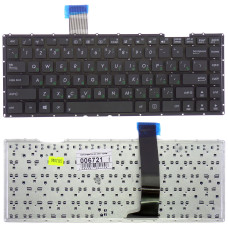 Клавиатура Asus X401, X401A, F401, F401A Series черная, без рамки