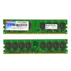 Память DIMM DDR2 Patriot 1Gb, 667 МГц (PC2-5300)